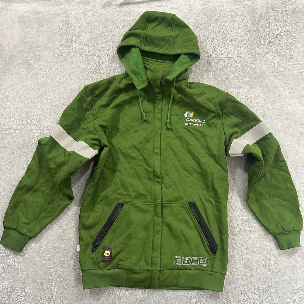 Kontra Insulated Jacket Sz L Tal Fire Retardant 20CAL/CM2 CAT2 Full Zip Workwear